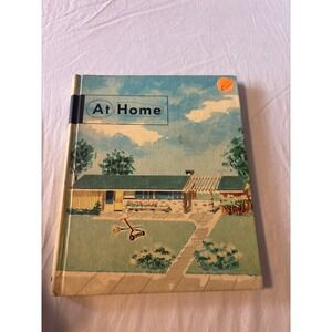 Scott Foresman At Home Social Studies Primer 1956 Vintage Hardcover Textbook‎